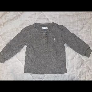 Grey Ralph Lauren Long Sleeve (18m)